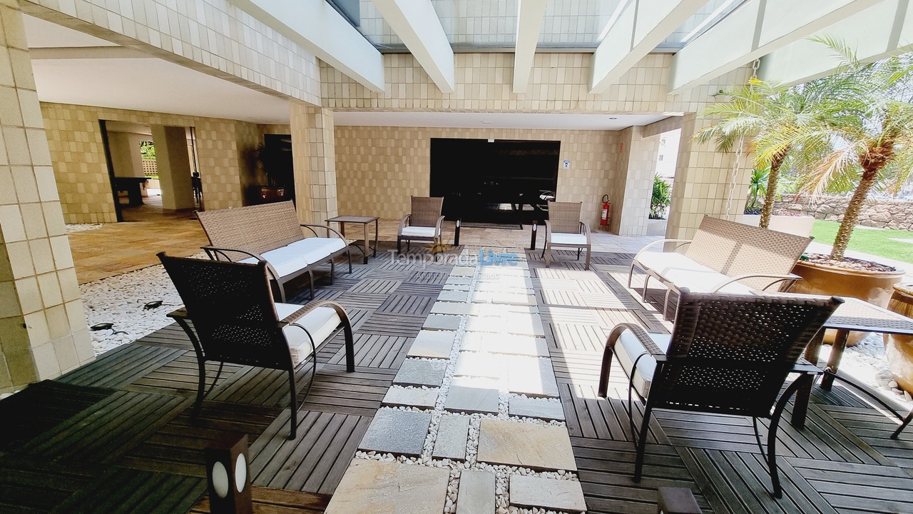 Apartamento para aluguel de temporada em Bertioga (Riviera de São Lourenço)