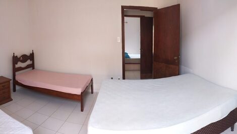 Foto panorâmica da suite