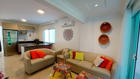 Duplex penthouse for vacation rental in the Municipality of Bombinhas