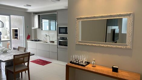 Apt air-conditioned with 02 bedrooms, 02 suites, pool, wi-fi.