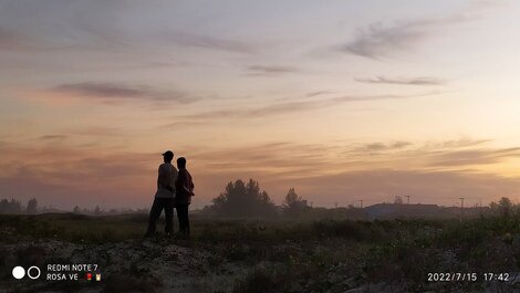 Da casa só atravessar a rua para paquerar o mar 