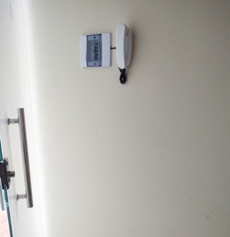 Interfone em todas as kitnet's 