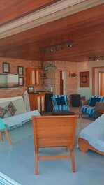 Luxury house on Maresias beach.