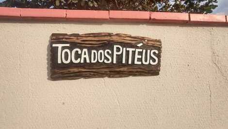 Placa de identificação da casa