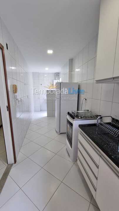 Apartment for vacation rental in Guarapari (Praia do Morro)