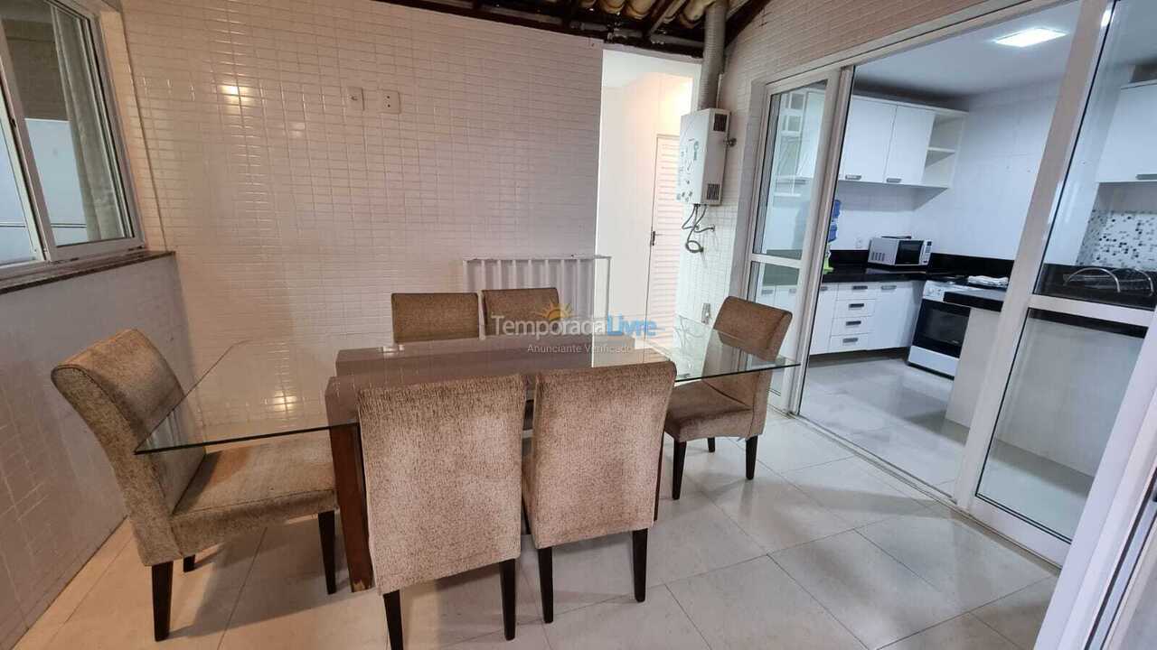 Apartment for vacation rental in Guarapari (Praia do Morro)