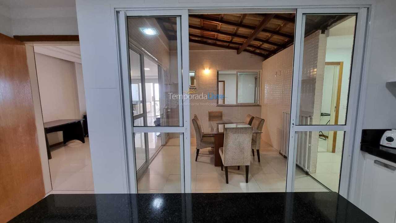 Apartment for vacation rental in Guarapari (Praia do Morro)