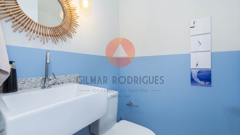 Cobertura com vista panorâmica para praia de Mariscal