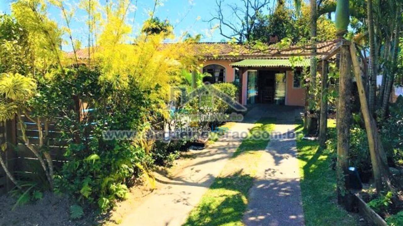 House for vacation rental in Florianópolis (Ponta das Canas)