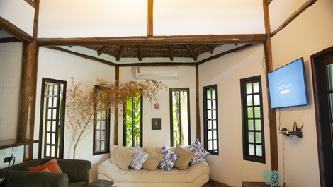 House 6 people Wifi Pool and Barbecue Whatsapp 11 99696-6789