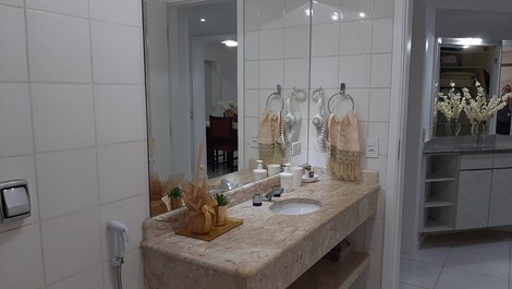 Banheiro social  c/secador cab.