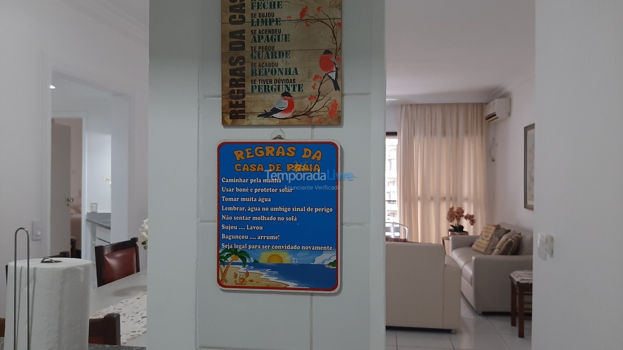 Apartamento para alquiler de vacaciones em Guarujá (Pitangueiras)