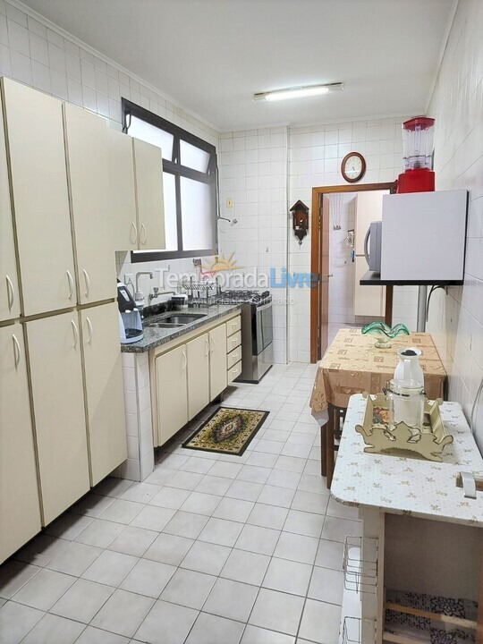 Apartment for vacation rental in Guarujá (Pitangueiras)