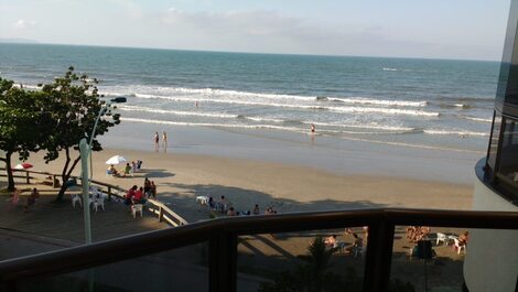 Vista panoramica da varando do apto  