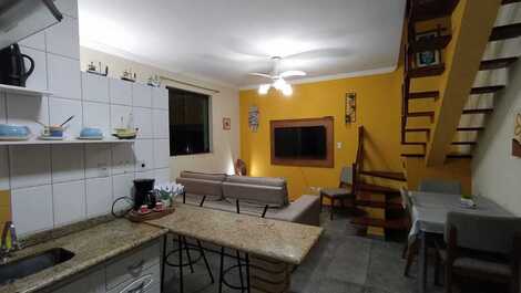 1ª visão da cozinha x sala