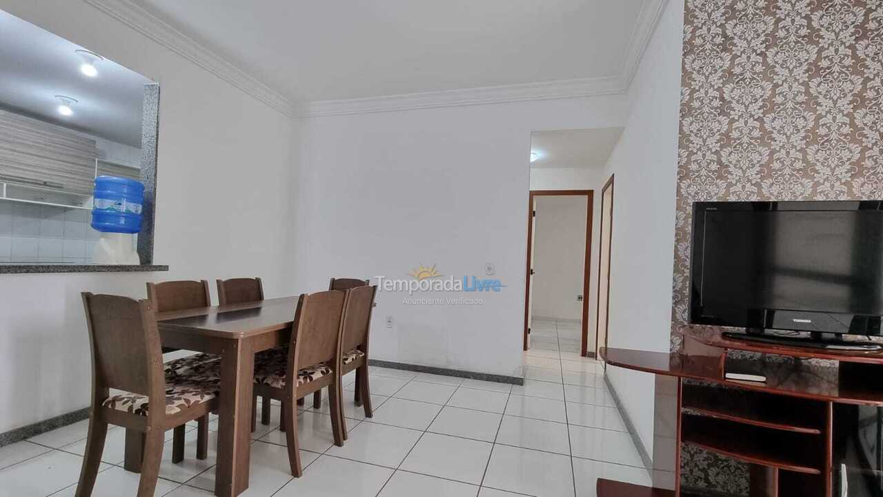 Apartment for vacation rental in Guarapari (Praia do Morro)