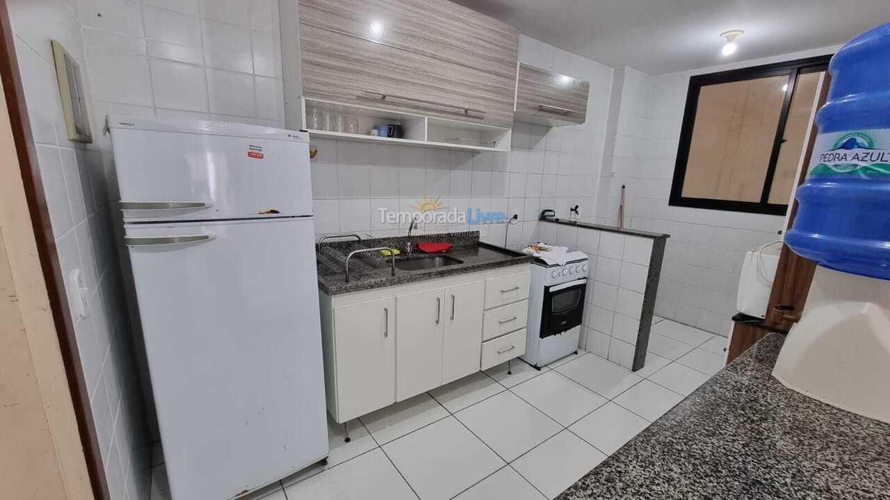 Apartment for vacation rental in Guarapari (Praia do Morro)