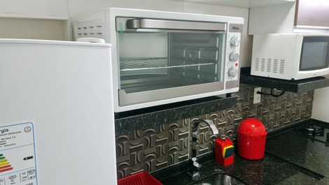 2 dormitorios Pitangueiras Guarujá con aire, vista al mar, Wi-Fi, Ferraretto