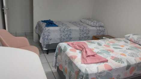 Apartamento amueblado de 3 habitaciones.