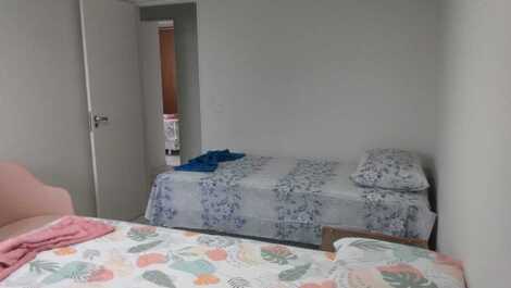 Apartamento amueblado de 3 habitaciones.