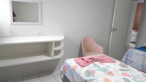 Apartamento amueblado de 3 habitaciones.