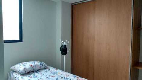 Apartamento amueblado de 3 habitaciones.