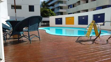 Apartamento amueblado de 3 habitaciones.