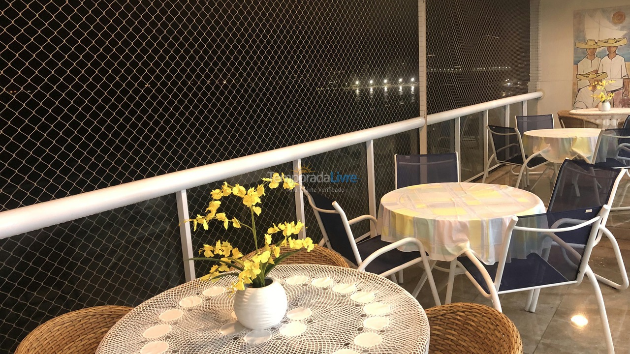 Apartamento para alquiler de vacaciones em Guarujá (Pitangueiras)