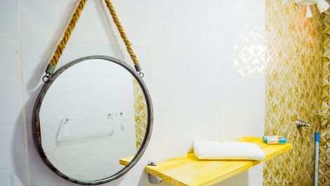 Chalé Aline em Pipa p/ 6 - Vila Juru - Raridade