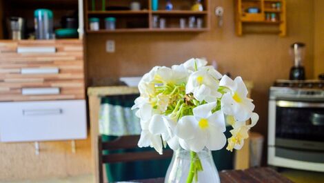 Chalé Aline em Pipa p/ 6 - Vila Juru - Raridade