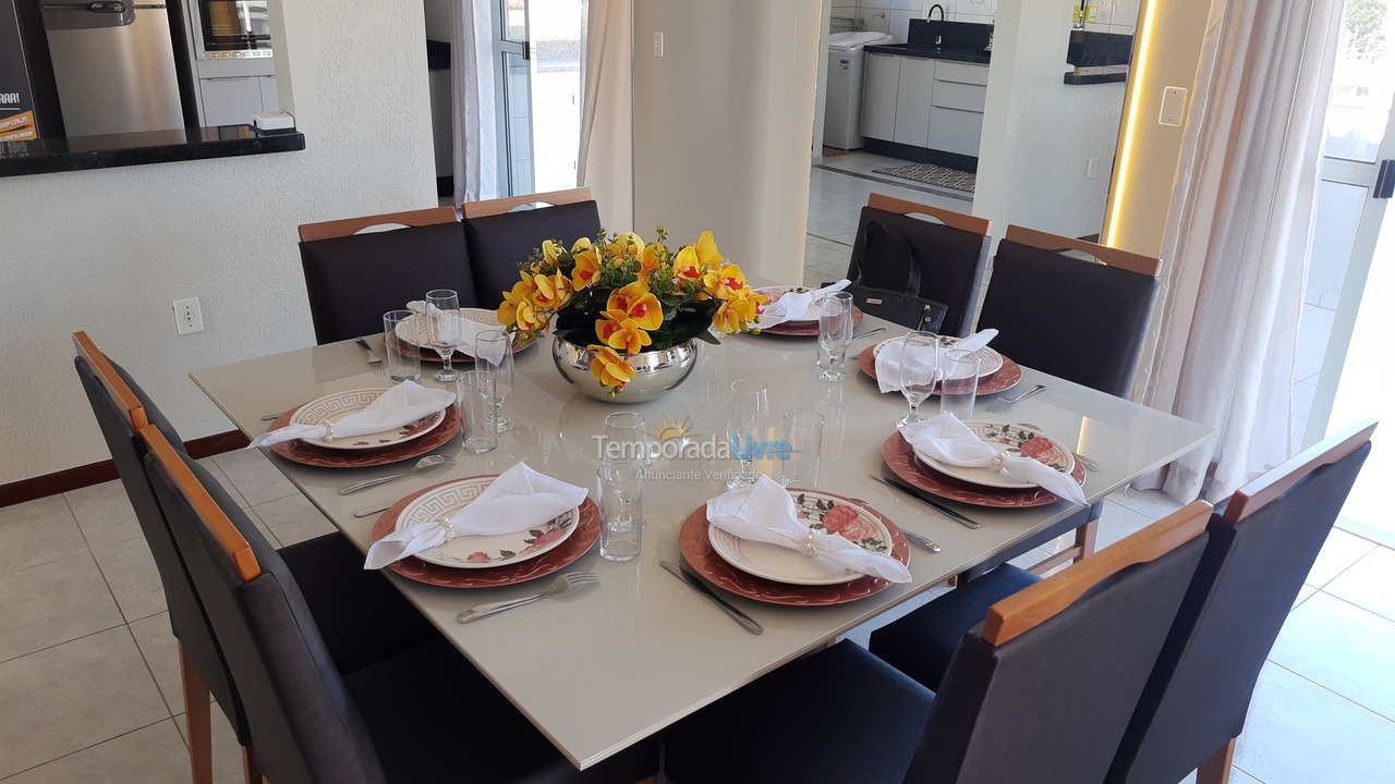 Apartamento para aluguel de temporada em Governador Celso Ramos (Praia de Palmas)