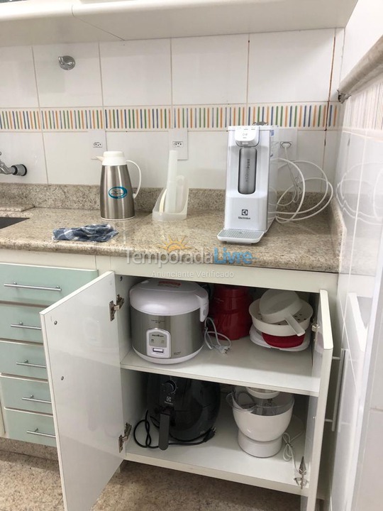 Apartamento para alquiler de vacaciones em Guarujá (Pitangueiras)