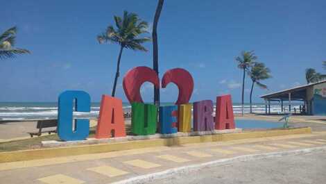 Casa de andar com 3/4 na praia da caueira a 200 m da areia