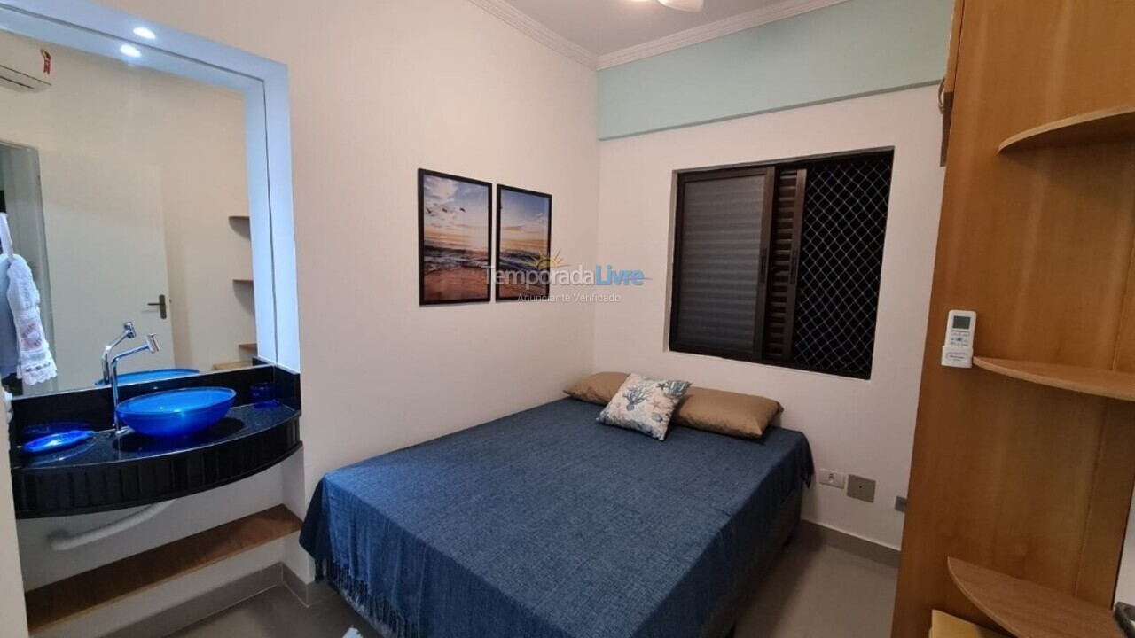 Apartment for vacation rental in Guarujá (Enseada)