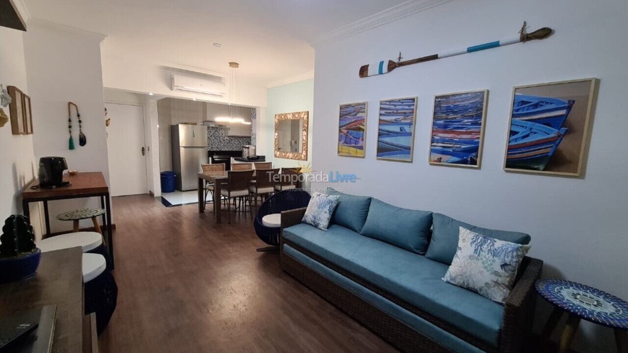 Apartment for vacation rental in Guarujá (Enseada)
