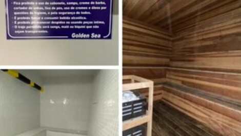 Sauna seca e molhada 