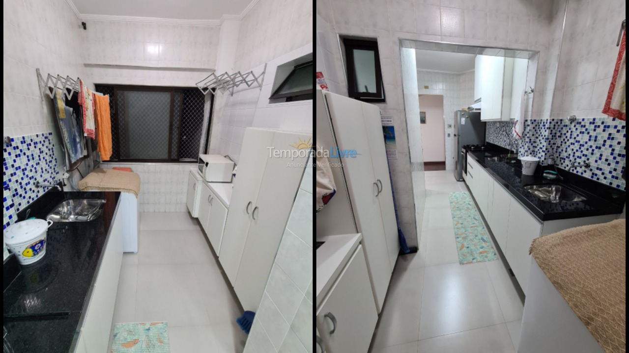 Apartment for vacation rental in Guarujá (Enseada)