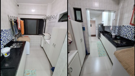 Cozinha e área de serviço 