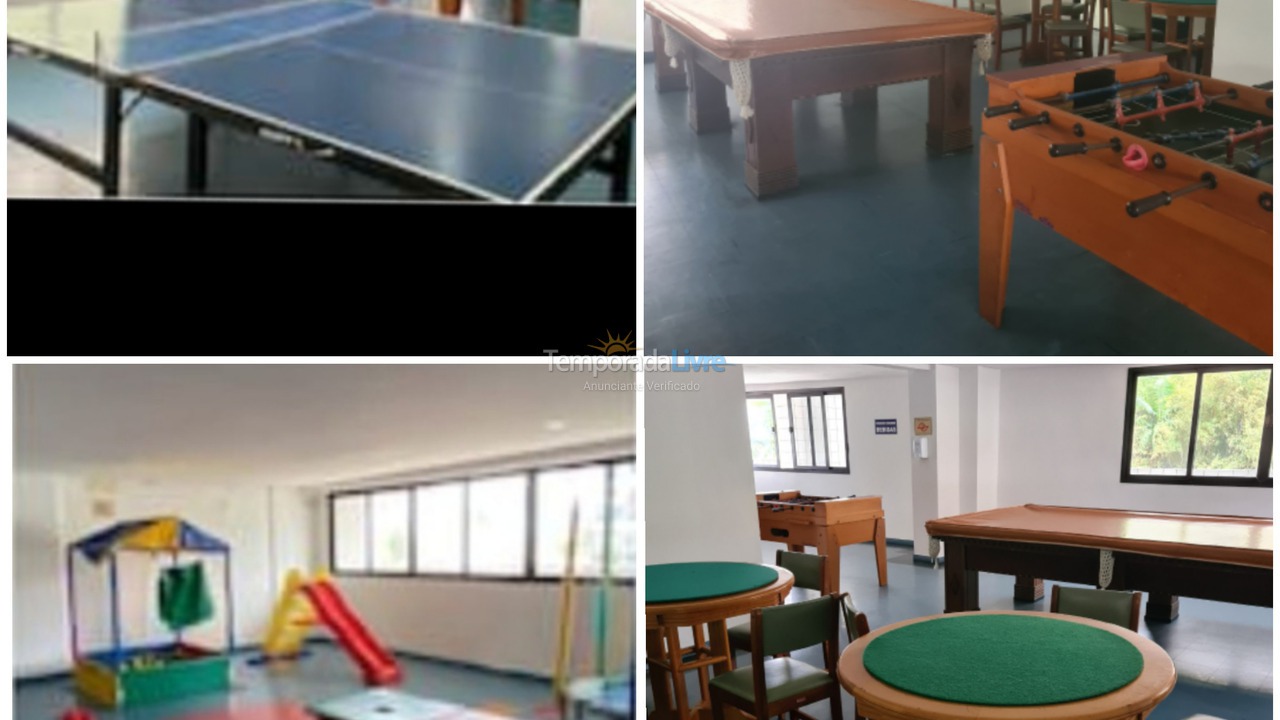 Apartment for vacation rental in Guarujá (Enseada)