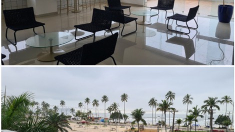 Salão social com vista p/ o mar 