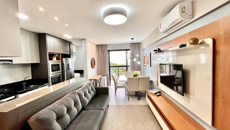 LINDO APARTAMENTO DE 2 SUÍTES COM VISTA PARA O MAR