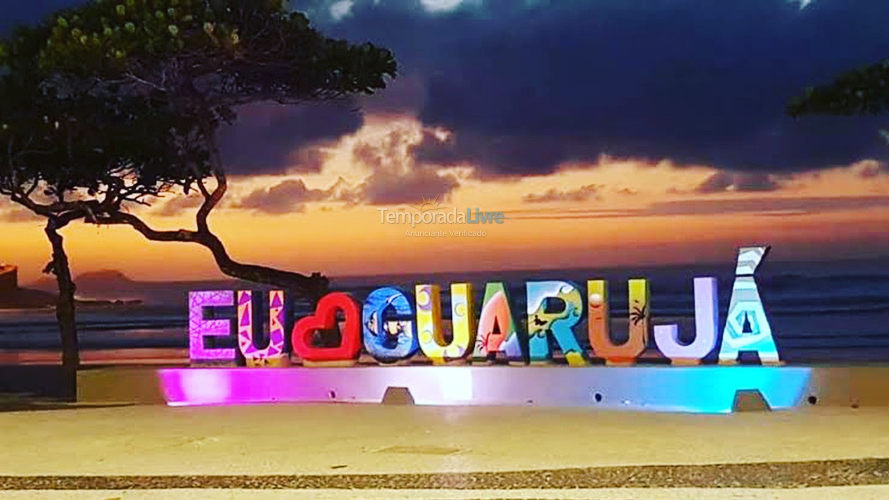 Apartment for vacation rental in Guarujá (Enseada)