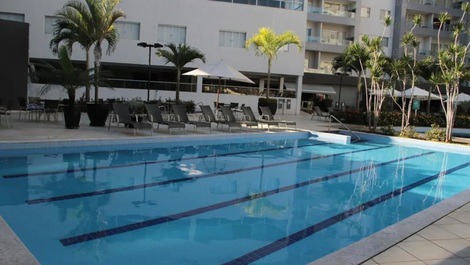 Departamento Hotel Veredas Rio Quente Con Ropa De Cama - apto 323