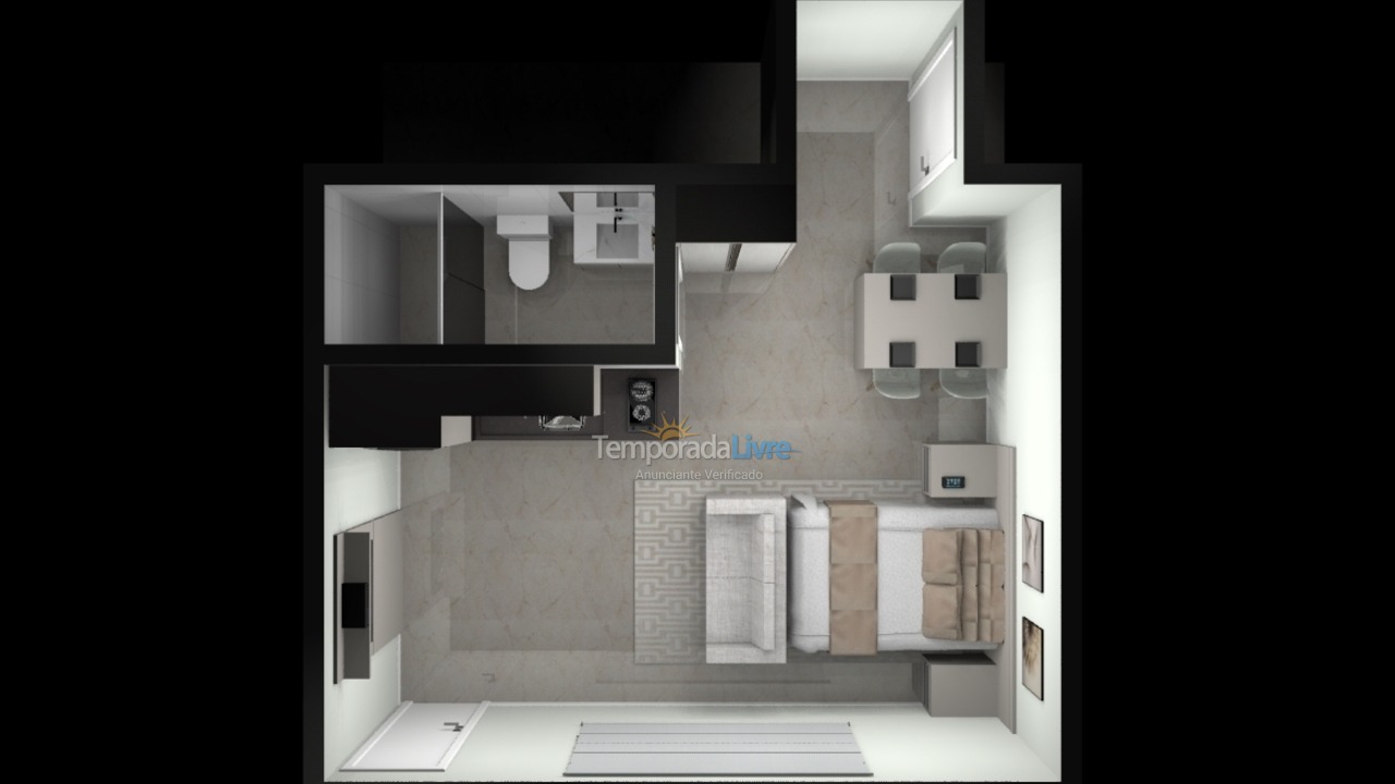 Apartment for vacation rental in Balneário Camboriú (Praia Central)