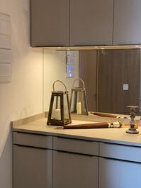 Apartamento frente mar no Reserva DNA, 2 suítes, 6 pessoas, wi-fi