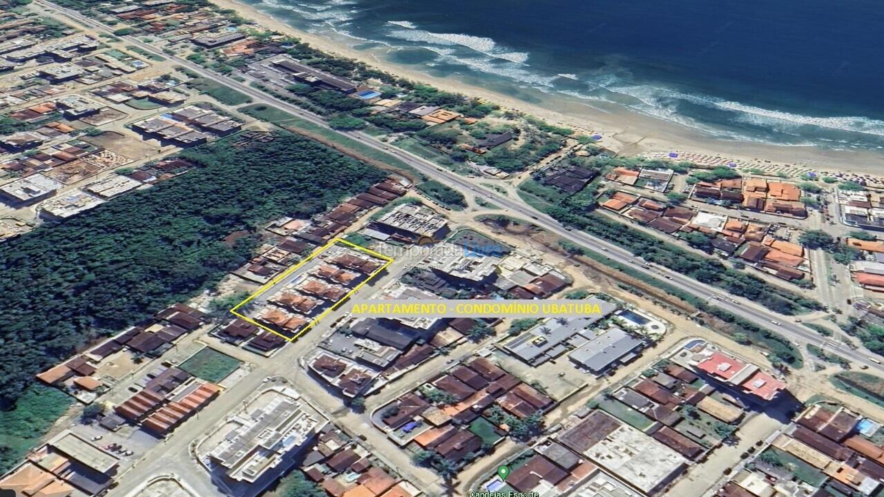 Apartamento para aluguel de temporada em Ubatuba (Praia das Toninhas)