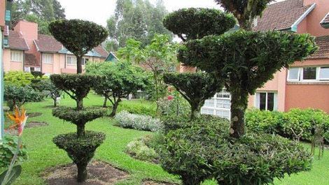 Jardim central, detalhe
