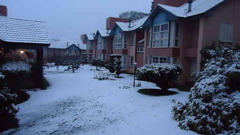 Neve no condomínio, julho/21