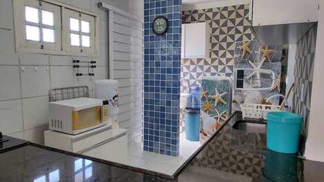 Cozinha tipo americana completa. 