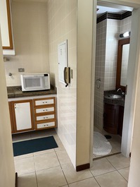 RIVIERA: Apto Duplex, Suite+2Dorms, Ar, Vent, Varanda com Churr, M6